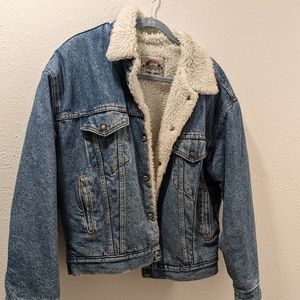 men's Vintage Levi's shearling jean jacket